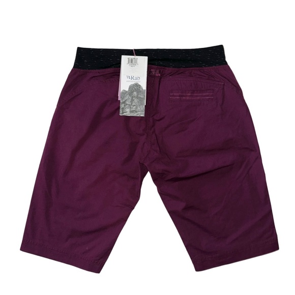 Rab Stretch Cotton Climbing Shorts - Berry, L - Picture 2 of 5
